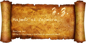 Hajmási Zelmira névjegykártya